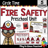 Fire Safety Unit | Lesson Plans - Activities for Preschool Pre-K
