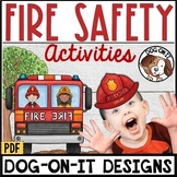 Fire Safety Week Crowns & Activities Hats Firefighter Maze
