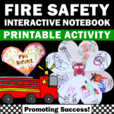 Fire Safety Plan Craft Activities Coloring October Fun Pac
