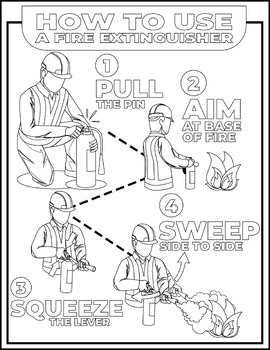 Fire Safety Week Coloring Page / Fire Prevention Week Coloring Sheets ...