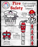 Fire Safety Week Craft Activities for Math, Literacy (Name