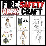 Fire Safety Week Craft | Help the firefighters get ready b