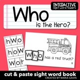 Fire Safety Week Emergent Reader "WHO is the Hero?" Sight 