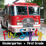 Fire Safety Week - Firefighter Report - Craft Worksheets Printables Kindergarten