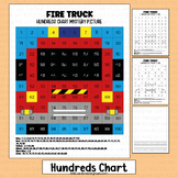 Fire Safety Week Math Activities Fire Truck Hundred Chart 