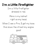 Fire Safety Week Poem for Pre-K, TK, Kindergarten, and 1st