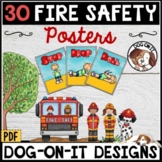 Fire Safety Week Posters & Coloring Pages Fire Prevention Sheets