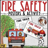 Fire Safety Week Activities Worksheets Craft Posters Fire 