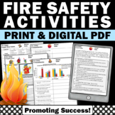 Fire Safety Worksheet Packet Reading Comprehension Writing