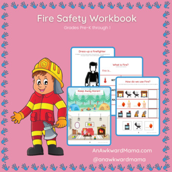 Preview of Fire Safety Workbook, no-prep