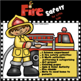 FIRE SAFETY FOR LITTLE KIDS: Science, Math, Craftivity and more