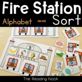 Fire Station Alphabet Match-Up | Fire Safety Initial Sound Sort