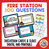 Fire Station Community Helpers Activity: 100 Questions Dis