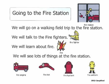 Preview of Fire Station Field Trip