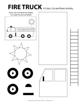 Smash & Crash, Trace, Color, Cut And Paste: A Monster Truck