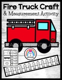 Fire Truck Craft | Measuring | Nonstandard Unit of Measure