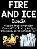 Fire and Ice Poetry Bundle Paired Passages Fiction and Non