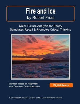 Fire And Ice By Robert Frost Quick Picture Analysis Tpt