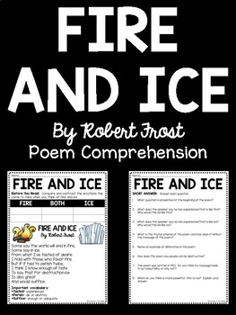 fire and ice robert frost analysis essay