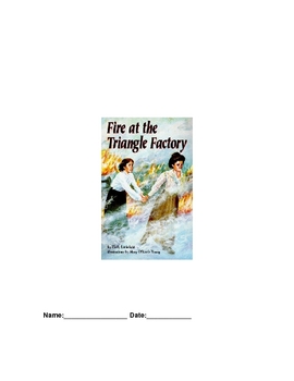 Preview of Fire at the Triangle Factory Immigration in 1900's  Literacy Guide