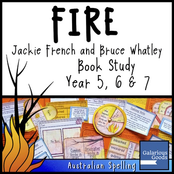 Preview of Fire by Jackie French and Bruce Whatley - Picture Book Study