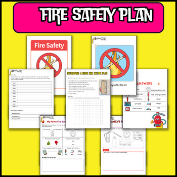 Fire safety week - My Family’s Fire Safety Plan - Fire Prevention Week