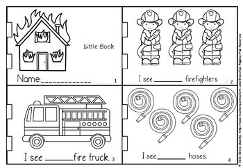 Fire safety week reader by Murphys lesson design | TPT