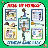Fired up Fitness: 5 Product Fitness Game Pack BUNDLE