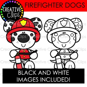 firehouse dalmatian clipart