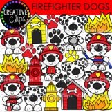 Firefighter Dalmatians (Firefighter Clipart)