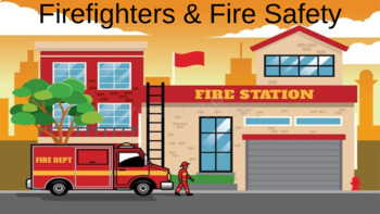 Preview of Firefighter & Fire Safety Google Slides