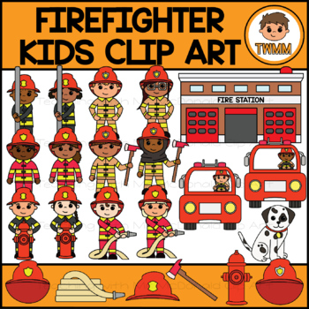 fireman clipart for kids