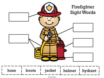 fireman worksheets teaching resources teachers pay teachers