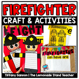 Patriot Day Craft | Firefighter Letter, Anchor Chart, and 