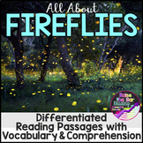 Insects Activity | Fireflies Reading Passages, Vocabulary 