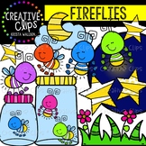Fireflies in the Summer Clipart {Creative Clips Clipart}