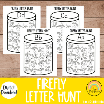 Preview of Firefly Letter Hunt