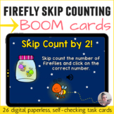 Firefly Skip Counting by 2s Digital Task Cards with Boom Cards