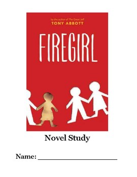 Preview of Firegirl Novel Study