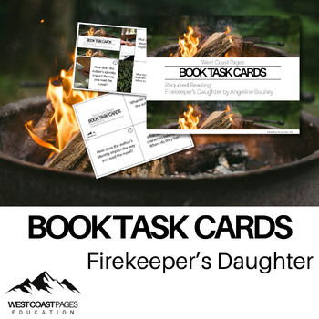 Preview of Firekeeper's Daughter Indigenous Literature Book Task Cards