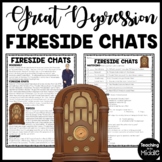 FDR's Fireside Chats Great Depression Reading Comprehensio