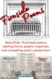 Fireside Poems Activity Pack Worksheets DIGITAL INCLUDED