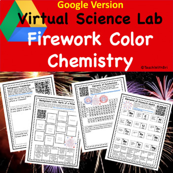 Preview of Firework Chemistry Science Lab Google Version