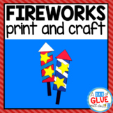 4th of July Fireworks Activity and Creative Writing