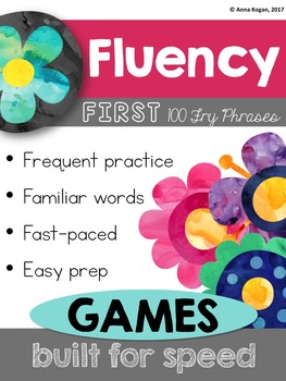 Preview of Reading Fluency Games - FIRST 100 Fry Phrases