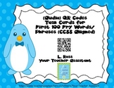 Fry Words Task Cards QR Codes (First 100)