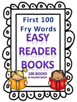 Preview of Sight Words Easy Reader Books- First 100
