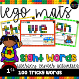 First 100 Lego Sight Word Mats: Literacy Centers and Word Work