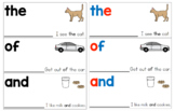 First 100 Sight Word Activity Cards