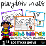 First 100 Sight Word Playdoh Mats:  Literacy Centers and W